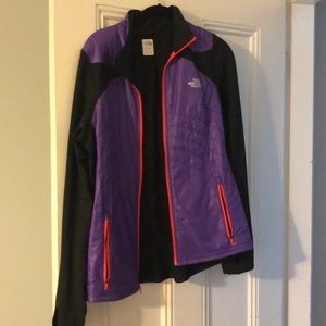 North face zipper jacket
